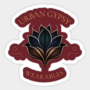 Urban Gypsy Wearables - Lotus Sticker